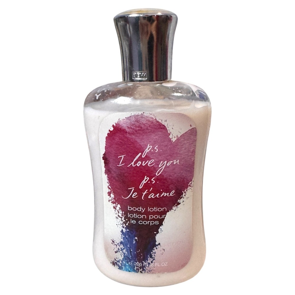 Bath & Body Works p.s. I love you Body Lotion Moisturizing Scented 8oz